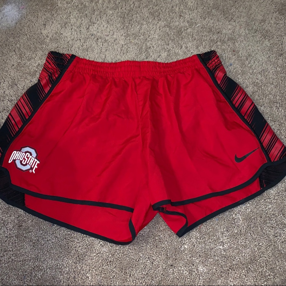 Ohio State University women’s Nike running shorts
